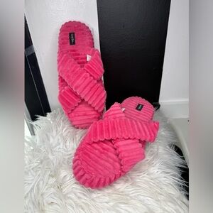Pink Slippers For Women Size 11/12